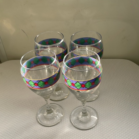 Vintage Pfaltzgraff Amalfi Classic 10 oz Wine Glasses. Set of four. - Picture 8 of 8